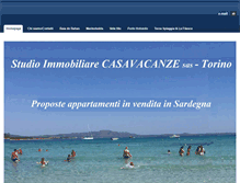 Tablet Screenshot of golfodimarinellavendita.com